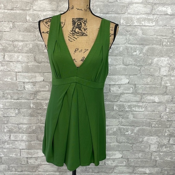 Kenneth Cole Reaction Deep V Tunic Tank Top - Picture 1 of 5